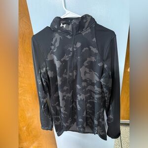Under Armour Black Camo quarter zip